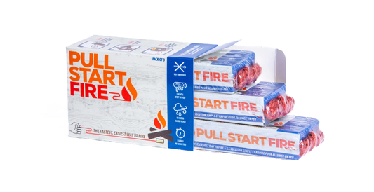 Pull start fire