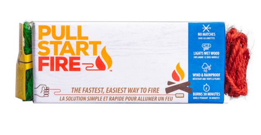 Pull start fire