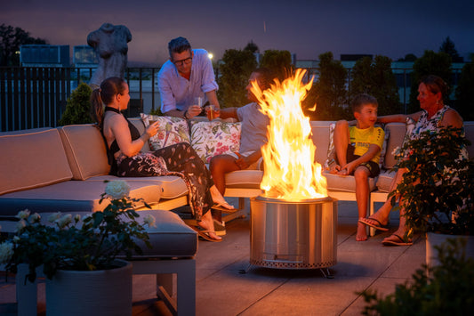 Buddy rond Flame engine