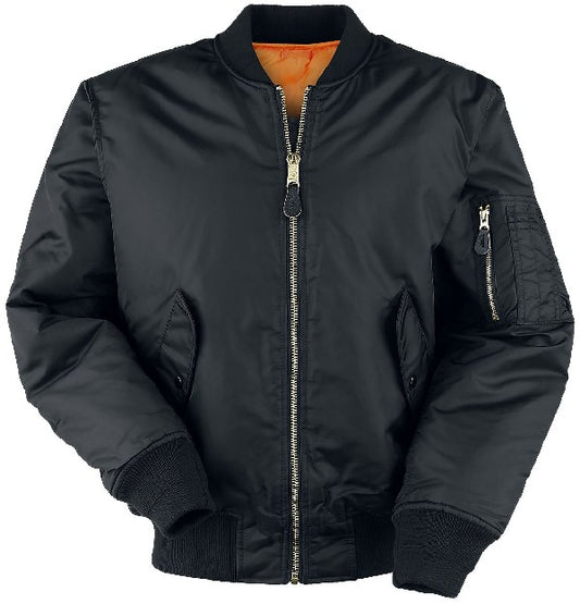 Fostex - MA-1 bomber jack / jas  - Zwart