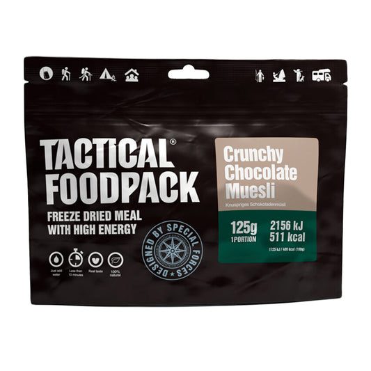 Tactical Foodpack Crunchy Chocolate Muesli 125g