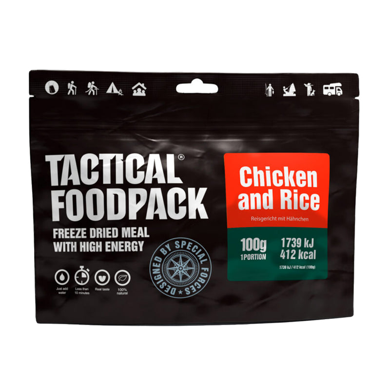 Tactical Foodpack Kip en Rijst 100g