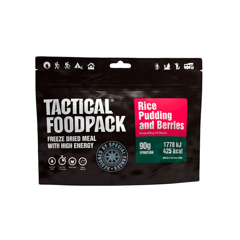Tactical Foodpack - Rice pudding and berries 90g