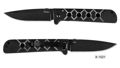 X-Treme - Eenhandsmes - Zwart - PE