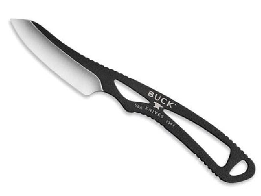 Buck - PakLite Caper Black - Mes - Zwart
