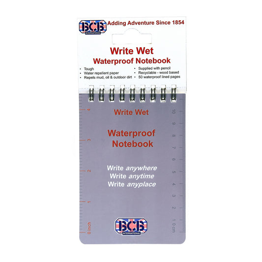 BCB - waterproof notitieblok - 13x9cm