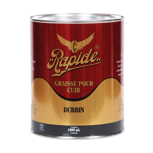 Rapide - Leder vet - Zwart - 1 Liter