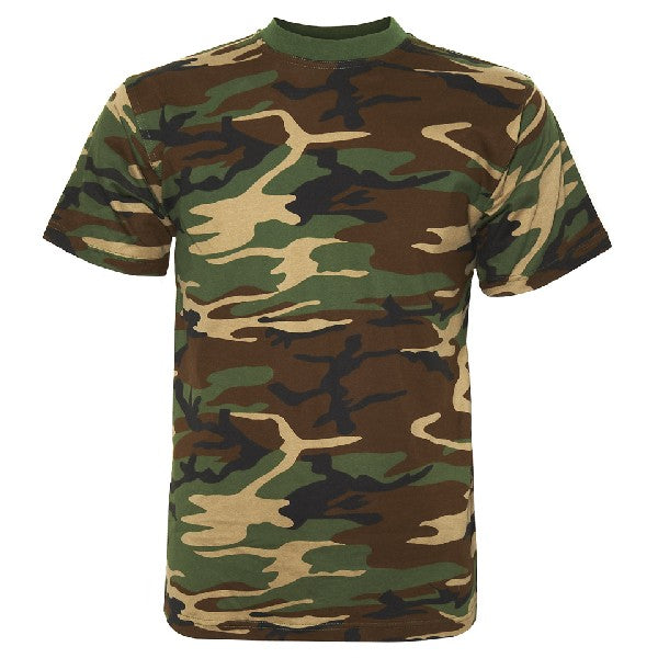 Fostex - T-shirt - Fostee-camouflage - Woodland